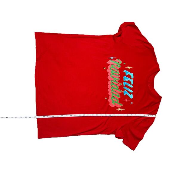 2-Pack Feliz Navidad Sleep Shirts‎ – Wondershop Target – Men’s XL - Picture 5 of 5